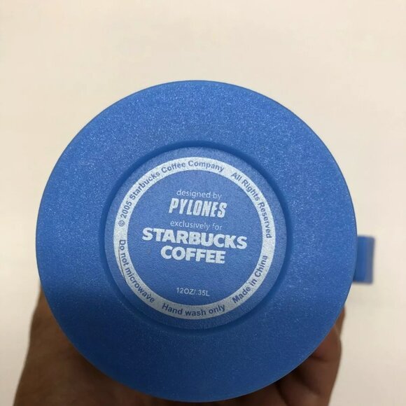 Starbucks Mug 2005 Coffee Plastic Tumbler 12oz Rainbow Striped Gay Pride - Picture 3 of 6